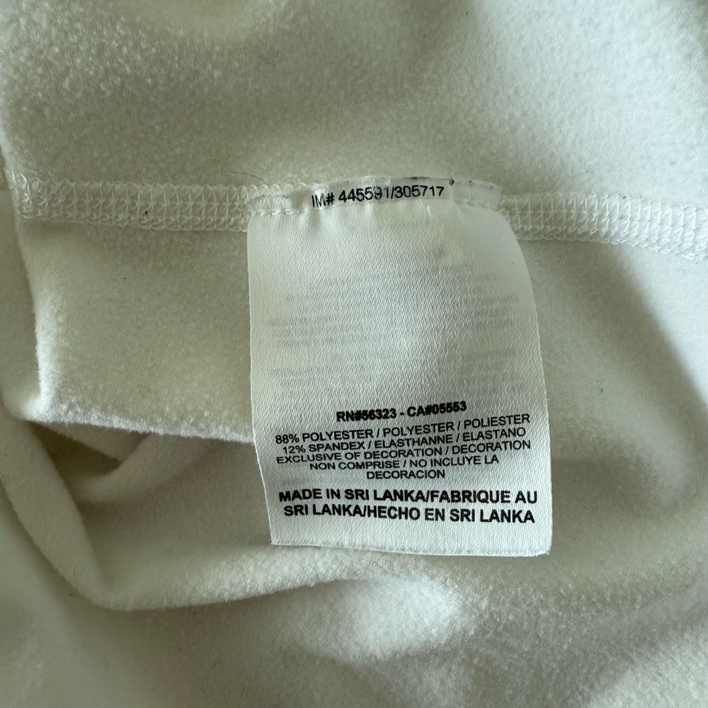 Nike White Quarter-Zip Long Sleeve Shirt - Picture 5 of 5